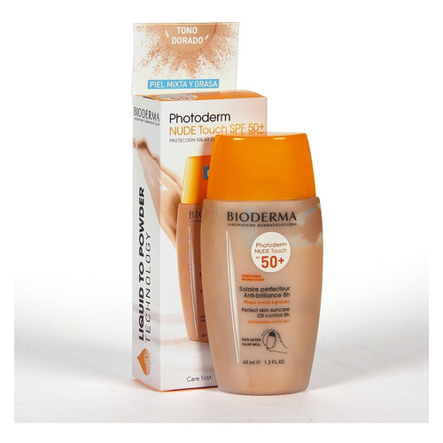 Photoderm Nude Touch 50+ Tono Dorado