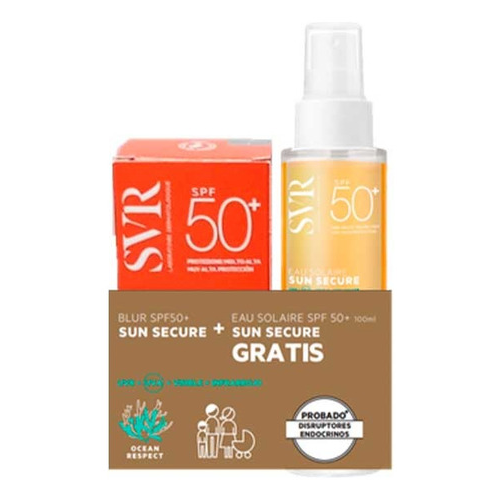 Kit Svr Sun Secure Blur Spf50 Más Sun Secure Eau De 100 Ml