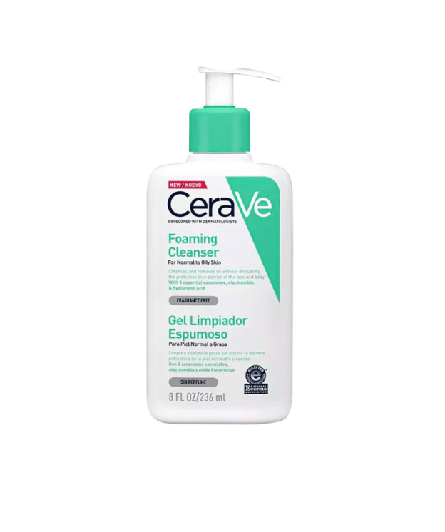 Cerave Gel Limpiador Espumoso