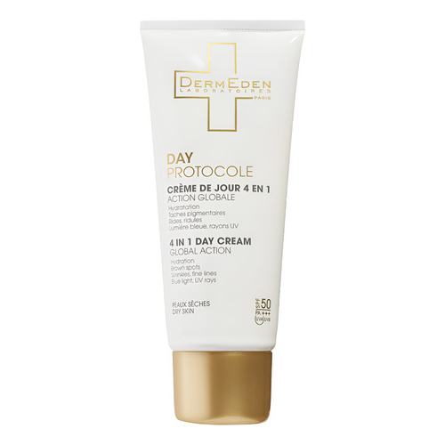 Dermeden Day Protocole 4 en  1 Antienvejecimiento/Manchas SPF 50+