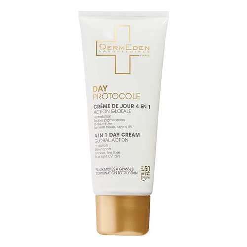 Dermeden Day Protocole 4 En Para Piel Mixta A Grasa SPF 50+